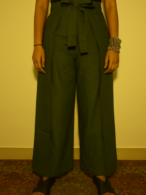 Gavati Green Wrap Pant